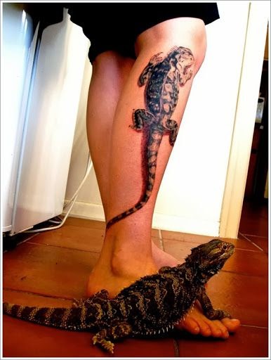 Tatuagens de lagarto
