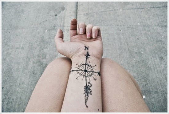 Bússola Tattoo – Tatuagem de Rosa dos Ventos